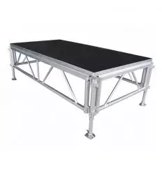 Scène démontable légère et tout terrain