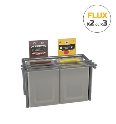 Table de Tri Cantine 2 flux pour enfant 