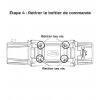 Étape 4 de l'installation du treuil électrique