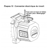 Étape 12 de l'installation du treuil électrique