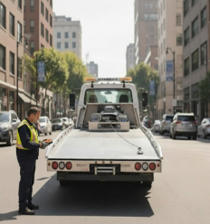 Radiocommande utilisé avec un treuil électrique