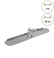 lame lisseuse a beton 1 ou 1,5 m