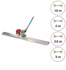 Regle vibrante thermique