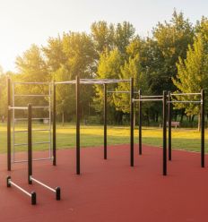 Mise en situation structure street workout modèle 1
