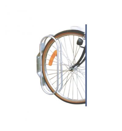 Rack à vélo mural en acier galvanisé