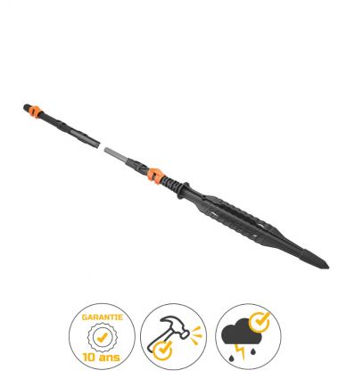 Piquet cloture auto isolant