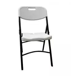 Chaise pliante de réception en polypropylène
