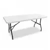 Table Pliante Blanche Rectangulaire 183 cm