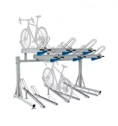 Rack à vélo double étage