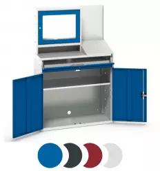 Armoire informatique double