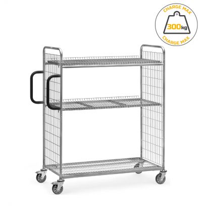 Chariot pour préparation de commande 300 kg