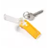 Porte-clés durable jaune ouvert