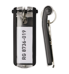 Porte-clés durable noir