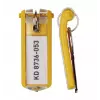 Porte-clés durable jaune