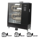 Photo : Chauffage radiant fioul mobile 13 kW
