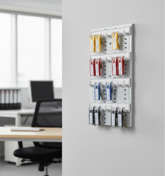 Panneau pour clés installé au mur