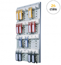 Panneau mural pour 24 clés