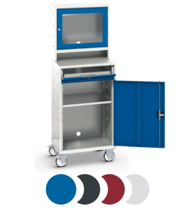 Armoire informatique mobile Palette de couleurs