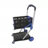Chariot manutention pliant
