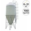 Photo : Silo en polyester 6 à 31 m3 6 m³ - Sans