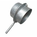 Photo : Trappe guillotine pour silo Ø 250 mm pour intérieur
