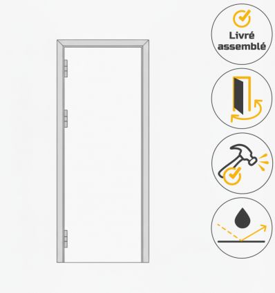 Porte technique va vient