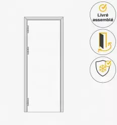Porte semi-isotherme va-et-vient