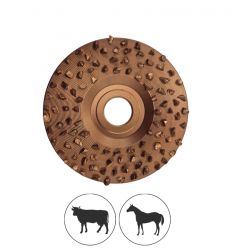 Disque de Parage Bovin à Grains de Face