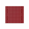 Panneau perforé 495 mm rouge pourpre