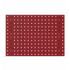 Panneau perforé 650 mm rouge pourpre