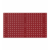 Panneau perforé 800 mm rouge pourpre