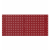 Panneau perforé 990 mm rouge pourpre