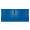 Panneau perforé 990 mm bleu gentiane