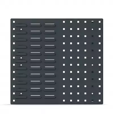 Panneau perforé bac à bec 495 mm gris anthracite