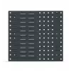 Panneau perforé bac à bec 495 mm gris anthracite