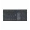Panneau perforé bac à bec 990 mm gris anthracite