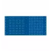 Panneau perforé pour bac à bec 990 mm bleu gentiane