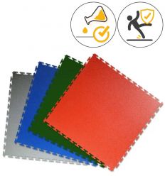 Dalle de salle de traite 50 x 50 cm en PVC