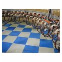 Photo : Dalle PVC Antidérapante pour Bovins - 50 x 50 cm Gris clair