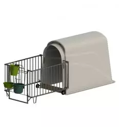 Niche pour Veau Individuelle