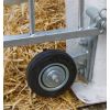 Niche pour Veau Individuelle Roulettes