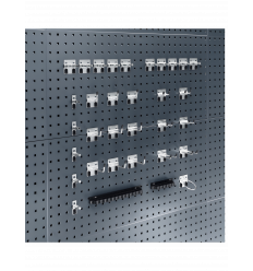 Crochets pour panneau perforé