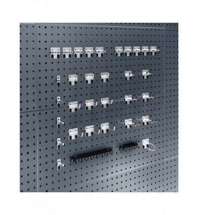 Crochets pour panneau perforé