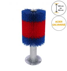 Brosse pour Vache sur Poteau 100 cm