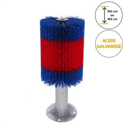 Brosse pour Vache sur Poteau 100 cm
