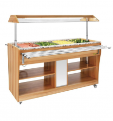 Meuble buffet chaud pour restaurant