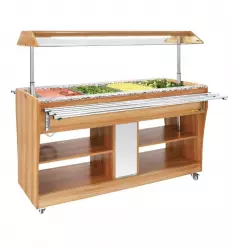 Meuble buffet chaud pour restaurant