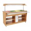 Meuble buffet chaud pour restaurant