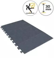 Tapis de logette en caoutchouc