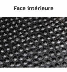 Face intérieure du rouleau de tapis de logette